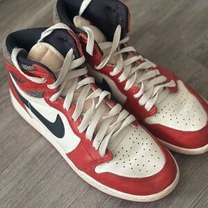 Jordan Kids Sneakers Red and White